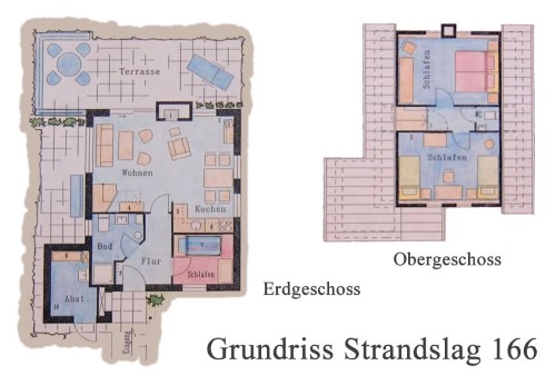 Ferienhaus Strandperle Delia - Grundriss